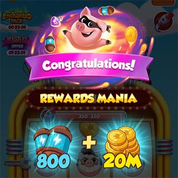 RewardMania Coin Master links free spins and coins