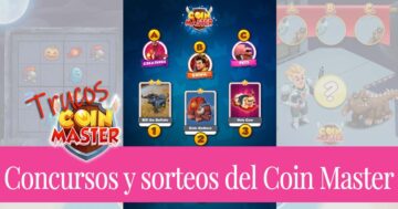 Concursos y sorteos en las páginas sociales de Coin Master