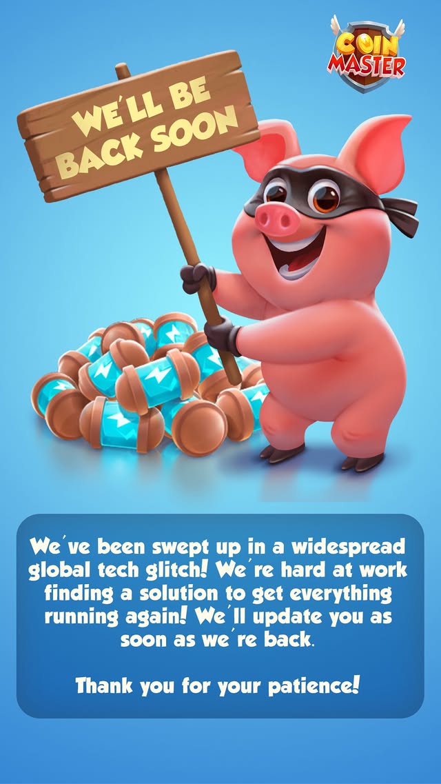 Problemas en Coin Master: No funciona 2 Problemas en Coin Master: No funciona