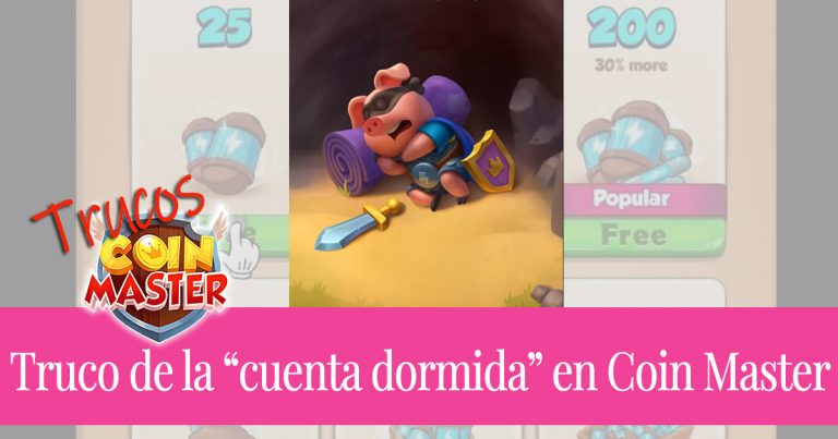 El “truco de la cuenta dormida” en Coin Master: cómo algunos jugadores consiguen millones de spins